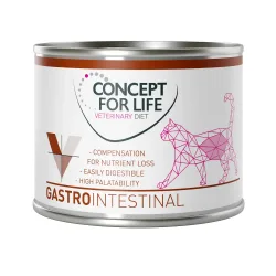 Concept for Life Veterinary Diet Gastrointestinal Katzennassfutter - Sparpaket: 24 x 200 g