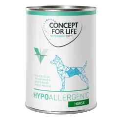 Sparpaket Concept for Life Veterinary Diet 24 x 400 g - Hypoallergenic Pferd