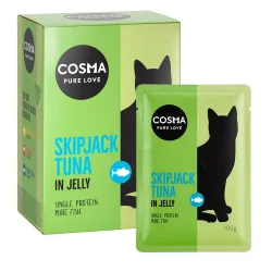 Sparpaket Cosma Original Frischebeutel 24 x 100 g  - Skipjack Thunfisch