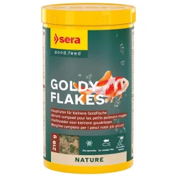 sera Goldy Nature Flockenfutter - 1.000 ml (210 g)