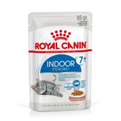 Royal Canin Indoor Sterilised 7+ in Sosse - Sparpaket: 48 x 85 g