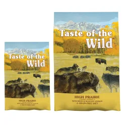 12,2 kg + 2 kg gratis! Taste of the Wild 14,2 kg - High Prairie