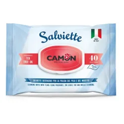 Camon Feuchttücher Fellpflege Hund & Katze 40 Stück - Set: 12 x 40 Stück