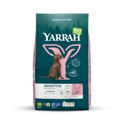 Yarrah Bio Sensitive mit Bio Huhn & Bio Reis - Sparpaket: 2 x 10 kg