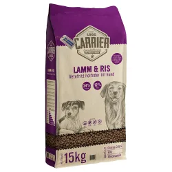 Carrier Lamm und Reis Hundefutter -  2 x 15 kg