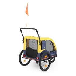 HAFENBANDE Fahrradanhänger Cabby L inkl. zwei Kupplungen - L 155 x B 74 x H 103 cm / bis 45 kg