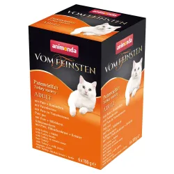 animonda vom Feinsten Adult Mixpaket 6 x 100 g - Hühnchenvielfalt (6 Sorten)