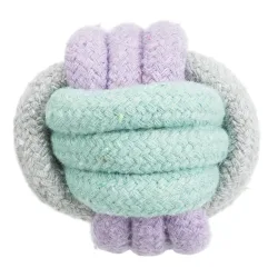 Trixie Junior Knoten-Ball, Tau - Ø 6 cm