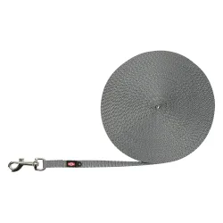 Trixie Schleppleine extra leicht, grafit - 15 m lang, 10 mm breit