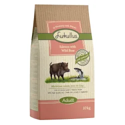 Lukullus Cold-pressed Lachs & Wildschwein - Sparpaket: 2 x 10 kg
