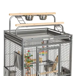 Vogelkäfig Montana Finca Play - L 77 x B 71 x H 165 cm (2 Pakete)