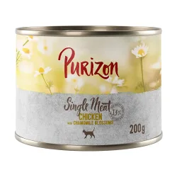 Purizon Einzeldose 200 g - Single Meat: Huhn mit Kamillenblüten