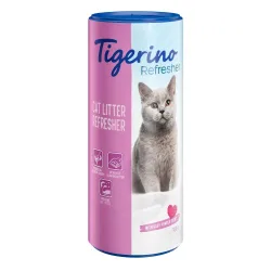 Tigerino Refresher Naturton-Deodorant für Katzenstreu ? 3 Duftvarianten - Babypuderduft 700 g