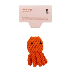 TIAKI Hundespielzeug Oktopus - ca. Ø 12 x H 7 cm