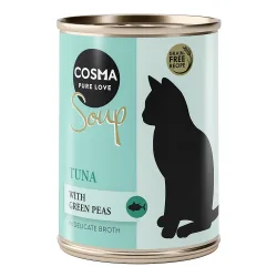 Cosma Soup 6 x 100 g - Thunfisch mit grünen Erbsen