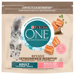 Purina ONE Trocken-katzenfutter Grain Free Adult Lachs