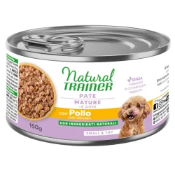 Natural Trainer Pate Small & Toy Mature - 6 x 150 g (Huhn)