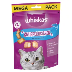 Whiskas Knuspertaschen - Sparpaket: Lachs 4 x 180 g