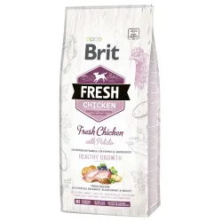 Brit Fresh Huhn mit Kartoffel Puppy Healthy Growth - Sparpaket: 2 x 12 kg