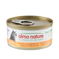 Almo Nature 6 x 70 g - HFC Natural Thunfisch und Garnelen