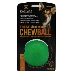 Starmark Treat Dispensing Chew Ball - M/L: ca. Ø 9 cm