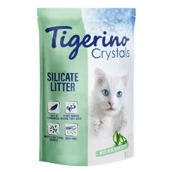 Tigerino Crystals Katzenstreu ? Aloe-Vera-Duft - Sparpaket: 6 x 5 l