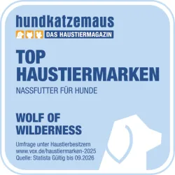 Wolf of Wilderness - Kaninchenohren mit Fell - 400 g (ca. 20 Stk)