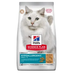 Hill's Science Plan Trockenfutter Katze, Adult, Hypoallergenic, mit Ei und Insektenprotein 7 kg