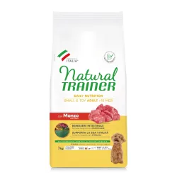 Sparpaket 2 x 7 kg / 3 x 2 kg Trainer Natural Mini - Rind & Reis (2 x 7 kg)
