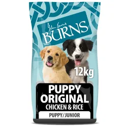 Burns Puppy Original Huhn & Reis - Sparpack: 2 x 12 kg