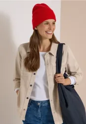 Beanie in Unifarbe