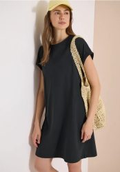 Knielanges Kleid aus Jersey