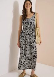 Maxikleid mit V