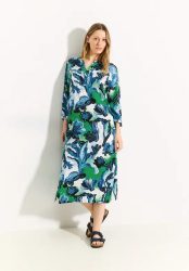 Midikleid mit Print