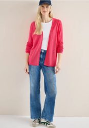 Basic Cardigan in offener Passform