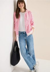 Langarm Sweatjacke mit Kapuze