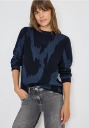 Gemusterter Pullover