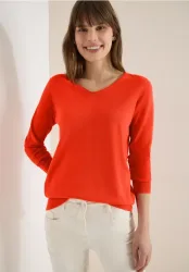 Cecil Strickpullover mit V-Ausschnitt