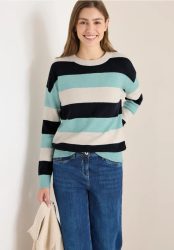 Gestreifter Pullover
