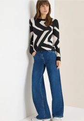 Pullover mit Grafikmuster