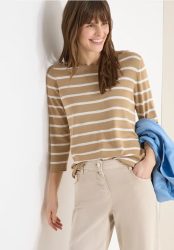 Gestreifter Pullover