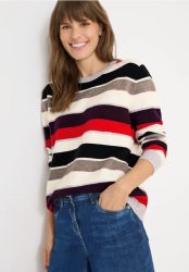 Gestreifter Pullover