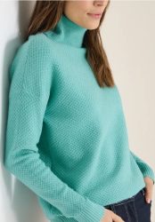 Struktur Rollkragenpullover