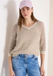 Pullover mit V