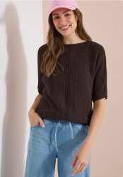 Dolman Pullover mit U