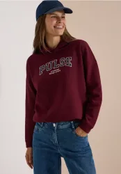 Sweatshirt mit Kapuze und Artwork