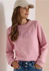 Sweatshirt mit Rundhals und Artwork