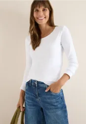 Basic Langarmshirt