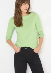 Basic Shirt in Unifarbe