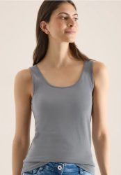 Basic Top aus reiner Baumwolle